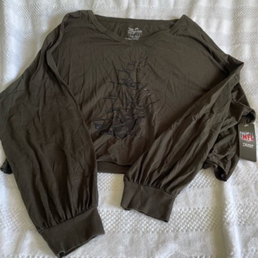 NWT Majestic Tampa Bay Buccaneers Long Sleeve Logo Tshirt, Size 2XL